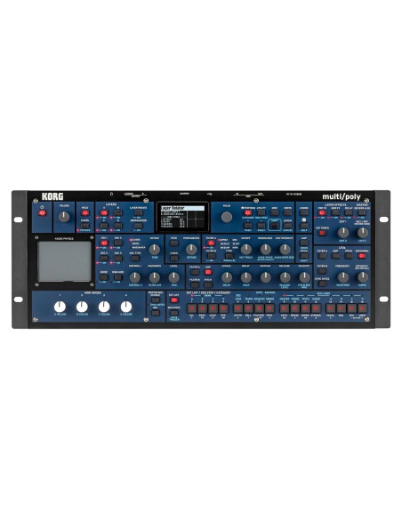 Korg Módulo Sintetizador Analógico MULTIPOLY-M 60 Voces Korg Módulo Sintetizador Analógico MULTIPOLY-M 60 Voces