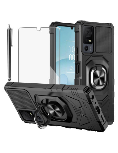 Funda Protectora TCL 40 XL + Protector de Pantalla Vidrio