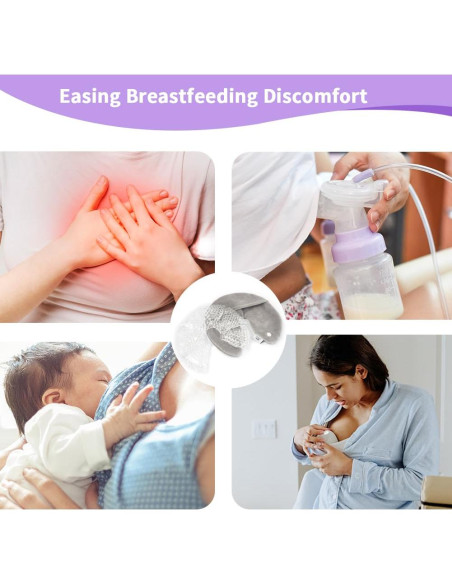 Paquete Terapia Pecho Gel Frío Caliente Conbella 4 Unidades Paquete Terapia Pecho Gel Frío Caliente Conbella 4 Unidades