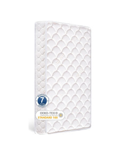 Colchón de Cuna y Niños JZ-04 - 132 cm x 70 cm x 12 cm, Transpirable