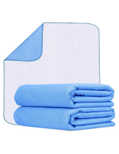 Almohadillas de cama lavables Avalon Care 86x91 cm - Paquete de 2