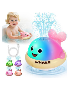 Juguete de Baño Iluminado Ballena SYHLN para Bebés 18+ Meses