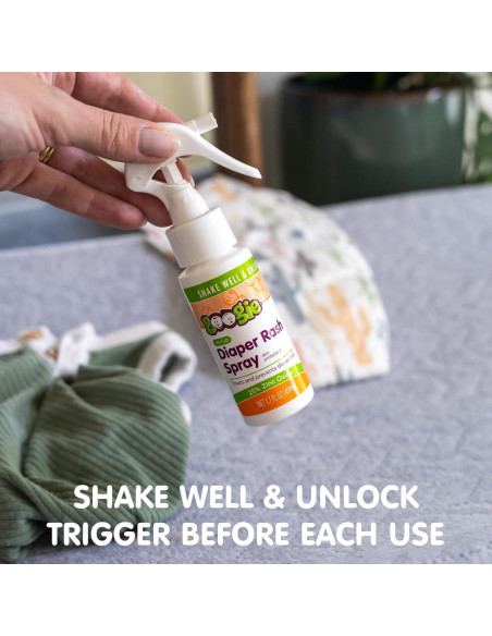 Spray para Erupciones de Pañal Boogie 1.7 oz - Sin Frotar Spray para Erupciones de Pañal Boogie 1.7 oz - Sin Frotar