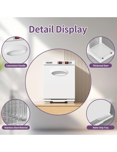 Calentador de Toallas 5L Dress Vous para Spa y Hogar Calentador de Toallas 5L Dress Vous para Spa y Hogar