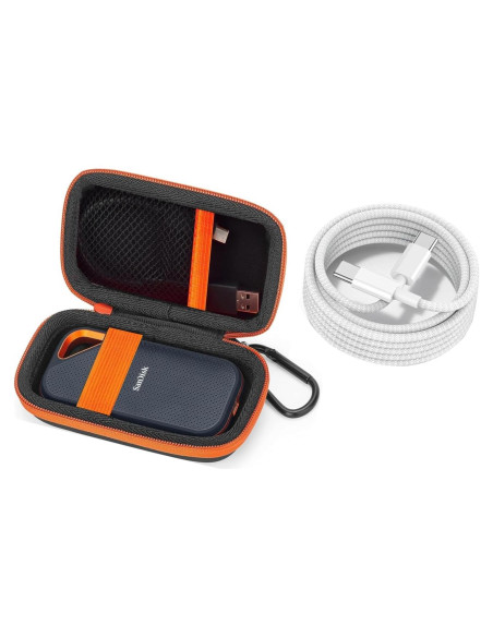 Funda Protectora Kabeino para SSD SanDisk y Samsung T7 500GB-2TB Funda Protectora Kabeino para SSD SanDisk y Samsung T7 500GB-2TB