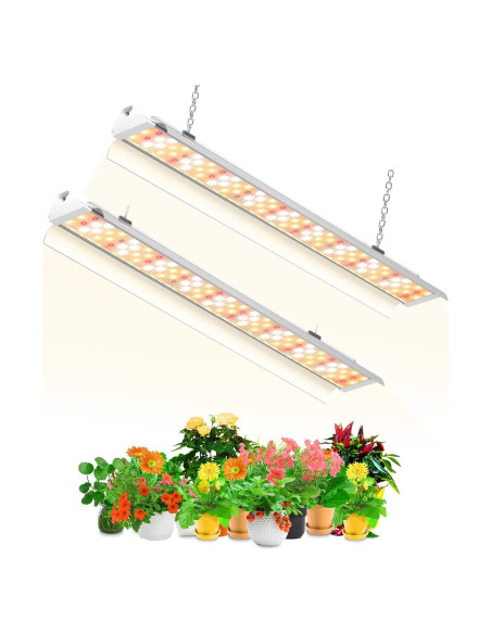 Luz de Crecimiento LED SZHLUX 4FT 140W Espectro Completo Luz de Crecimiento LED SZHLUX 4FT 140W Espectro Completo