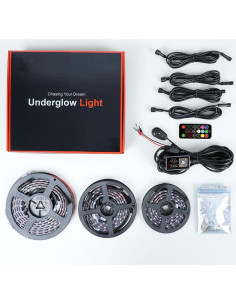 Luces LED de Subrayado ADRESUNO 12V, 6 PCS, Impermeables 2