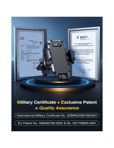 Soporte para Teléfono de Coche VANMASS TNZK-1 Clip Militar Soporte para Teléfono de Coche VANMASS TNZK-1 Clip Militar