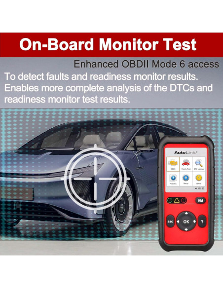 Escáner OBD2 Autel AL529HD para Vehículos Pesados Escáner OBD2 Autel AL529HD para Vehículos Pesados