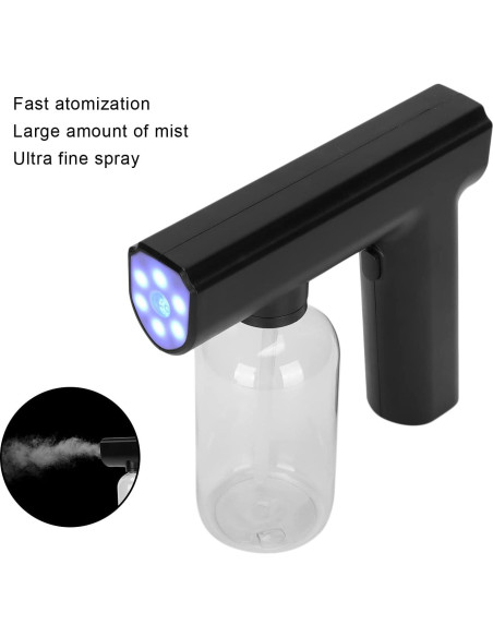 Atomizador de Niebla Eléctrico YUYTE 250ml Portátil Recargable Atomizador de Niebla Eléctrico YUYTE 250ml Portátil Recargable