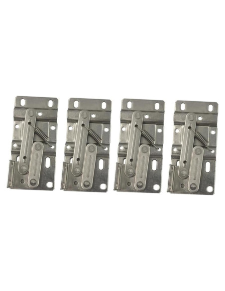 Bisagras de Cierre Suave Holibanna 2 Pares 9.8x4.7cm Bisagras de Cierre Suave Holibanna 2 Pares 9.8x4.7cm