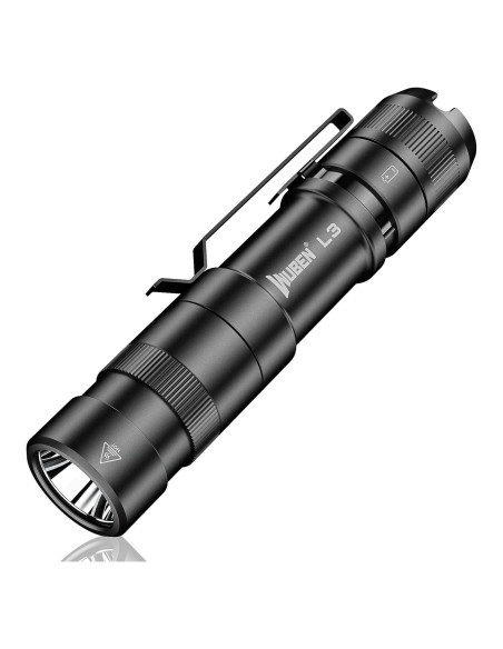 Linterna Táctica Recargable WUBEN L3 3000 Lúmenes LED IP68 Linterna Táctica Recargable WUBEN L3 3000 Lúmenes LED IP68