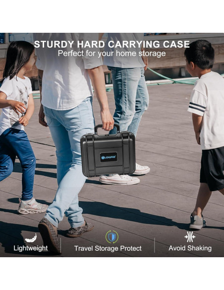 Funda Dura Impermeable Lekufee para DJI Osmo Pocket 3 - IP67 Funda Dura Impermeable Lekufee para DJI Osmo Pocket 3 - IP67