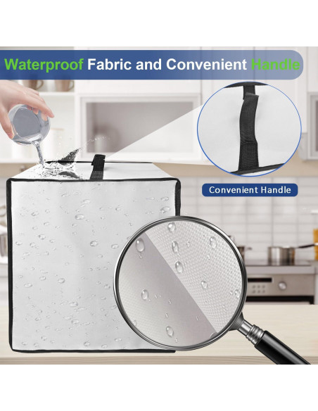 Cubierta de Polvo para Plancha Eléctrica Cuisinart GR-5BP1 - Impermeable y Resistente al Calor Cubierta de Polvo para Plancha Eléctrica Cuisinart GR-5BP1 - Impermeable y Resistente al Calor