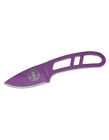 Cuchillo ESEE Candiru Púrpura 5.1 cm Acero 1095HC con Funda