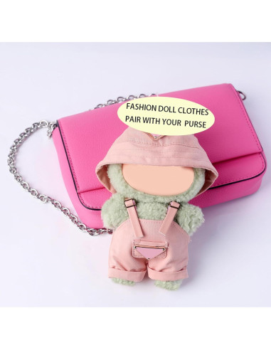 Conjunto de Ropa Rosa para Muñeca de 17cm Beem Jun