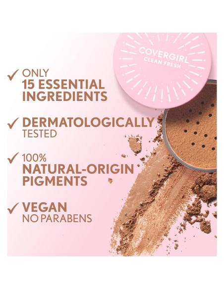 Bronceador en Polvo Suelto Covergirl Clean Fresh Radiant 7.93g Bronceador en Polvo Suelto Covergirl Clean Fresh Radiant 7.93g