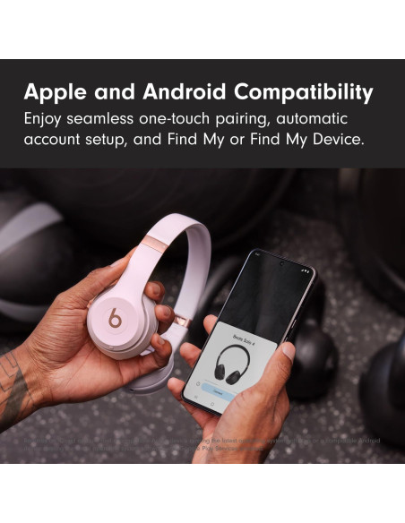 Auriculares Beats Solo4 Nube Rosa + Cargador USB-C 20W Auriculares Beats Solo4 Nube Rosa + Cargador USB-C 20W