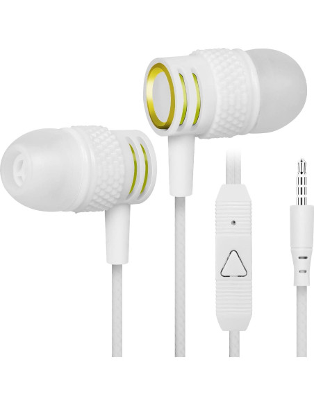 Auriculares In-Ear UrbanX R2 con Micrófono y Cable 1.16m Auriculares In-Ear UrbanX R2 con Micrófono y Cable 1.16m