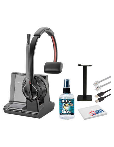 Auriculares Inalámbricos DECT Poly Savi 8210 Oficina 13h Batería Auriculares Inalámbricos DECT Poly Savi 8210 Oficina 13h Batería