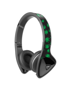 Vinilo Protector MightySkins para Auriculares Monster DNA - Marihuana