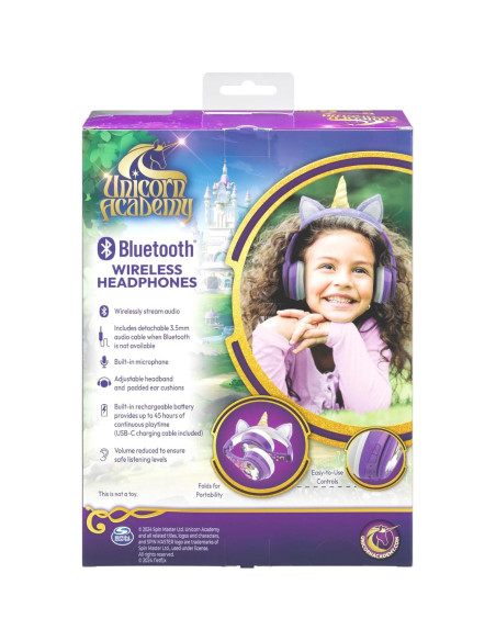 Auriculares Inalámbricos eKids UA-B52 Unicornio para Niños Auriculares Inalámbricos eKids UA-B52 Unicornio para Niños