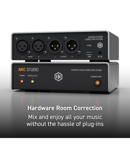 Sistema de Corrección de Sala IK Multimedia ARC Studio con Micrófono y Software Sistema de Corrección de Sala IK Multimedia ARC Studio con Micrófono y Software