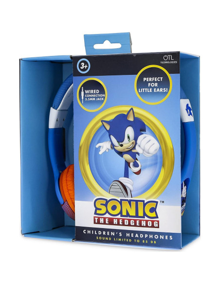 Auriculares con cable OTL Sonic the Hedgehog para niños Auriculares con cable OTL Sonic the Hedgehog para niños