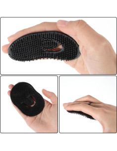12 Peines de Masaje de Bolsillo Wanmu para Hombres Calvos 2