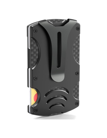 Billetera Táctica Minimalista INECOKS con Bloqueo RFID Negra Billetera Táctica Minimalista INECOKS con Bloqueo RFID Negra