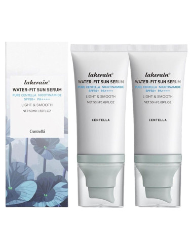 Protector Solar Hidratante Centella SPF50 2 Pcs - Todo Tipo de Piel