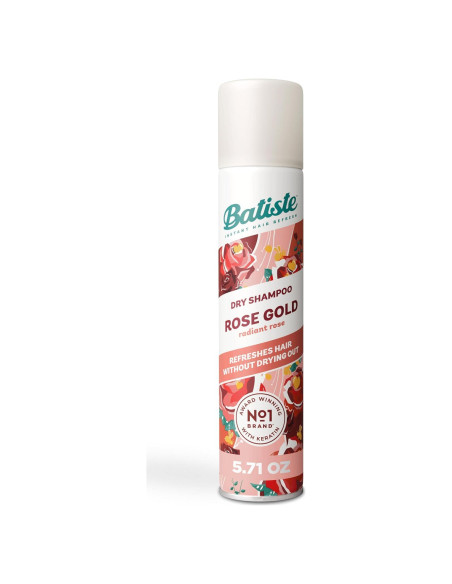 Champú Seco Batiste Oro Rosa 162 g - Refresca y Da Volumen Champú Seco Batiste Oro Rosa 162 g - Refresca y Da Volumen
