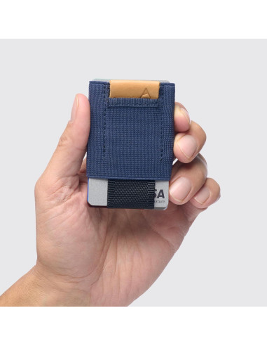 Billetera delgada NOMATIC negra para hombres y mujeres, 4-14 tarjetas
