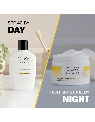 Crema Hidratante Rica Olay Complete+ 240g Sin Fragancia