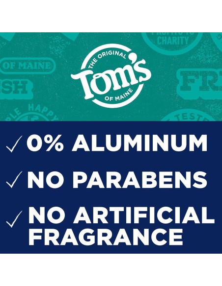 Desodorante Natural Sin Aluminio Tom's of Maine 73.71 g Sándalo y Vainilla Desodorante Natural Sin Aluminio Tom's of Maine 73.71 g Sándalo y Vainilla