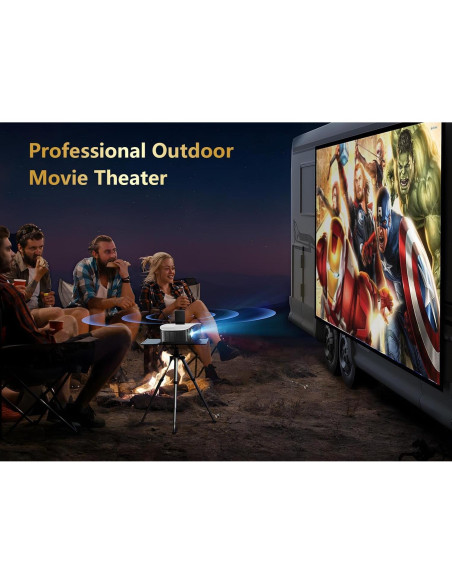 Proyector 4K GooDee YG600-Movin con WIFI 5G y Bluetooth Proyector 4K GooDee YG600-Movin con WIFI 5G y Bluetooth