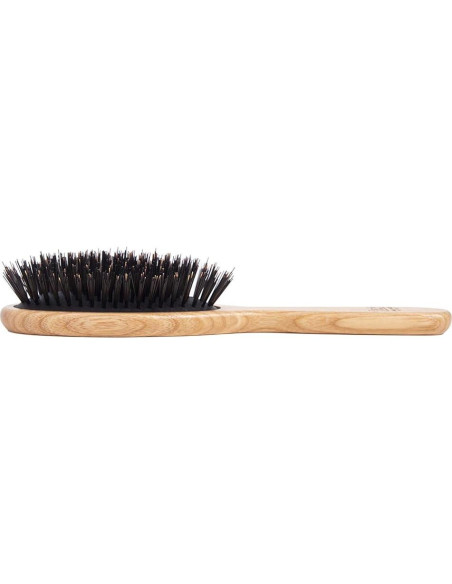 Cepillo Ovalado Grande TEK de Madera Ecológica 22x6 cm Cepillo Ovalado Grande TEK de Madera Ecológica 22x6 cm