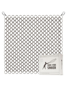 Pesas Sous Vide TopHat 0.54 kg Acero Inoxidable Clips