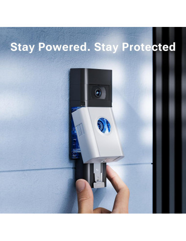 Baterías Recargables PUJIMAX 7200mWh para Ring Doorbell - Paquete de 2
