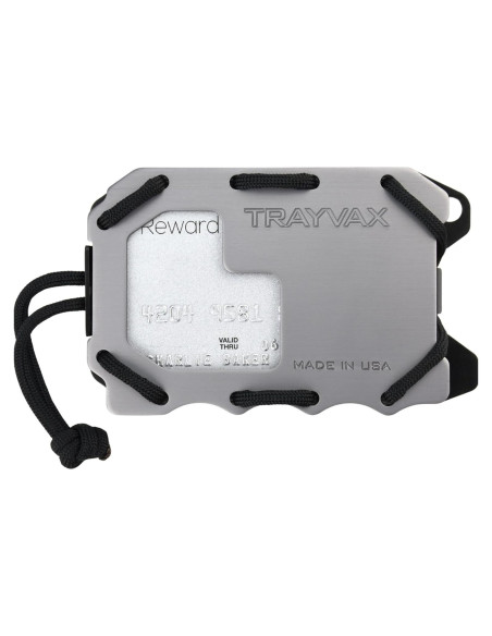 Billetera Trayvax Original 2.0 Gris con Protección RFID Billetera Trayvax Original 2.0 Gris con Protección RFID