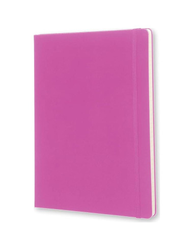 Cuaderno Moleskine Clásico XL Tapa Dura Rayado Magenta 192 Páginas