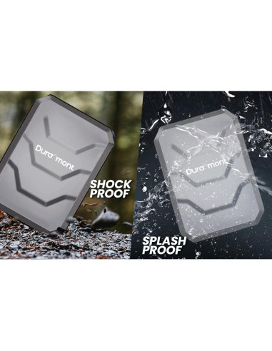 Cartera de Metal Duramont para Hombres - Delgada y RFID
