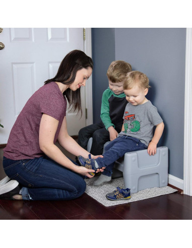 Escalera Antideslizante Simplay3 Sibling Step Stool Gris