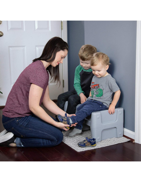 Escalera Antideslizante Simplay3 Sibling Step Stool Gris Escalera Antideslizante Simplay3 Sibling Step Stool Gris