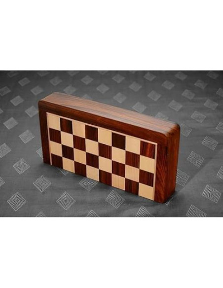 Juego de Ajedrez Plegable Best Chess Madera Rosa 25.4 cm Juego de Ajedrez Plegable Best Chess Madera Rosa 25.4 cm