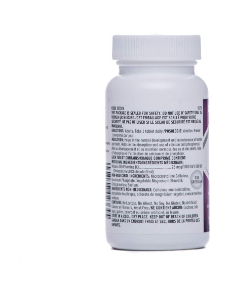 GNC Vitamina D3 1000 UI 180 Tabletas - Salud Huesos y Dientes GNC Vitamina D3 1000 UI 180 Tabletas - Salud Huesos y Dientes