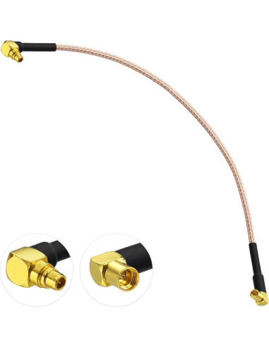 Cable Coaxial BINGFU MMCX Macho a Hembra 9.91 cm RG178