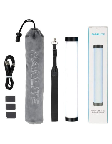 Luz de Tubo LED Nanlite PavoTube II 6C 25.4cm RGBWW