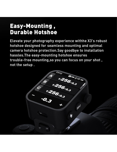Disparador de Flash Godox X3-S TTL Inalámbrico para Sony