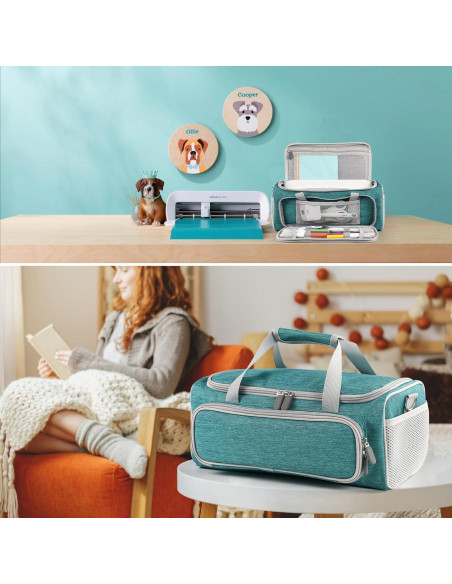 Funda de Almacenamiento para Cricut Joy Xtra - LEFOR-Z, Verde Funda de Almacenamiento para Cricut Joy Xtra - LEFOR-Z, Verde